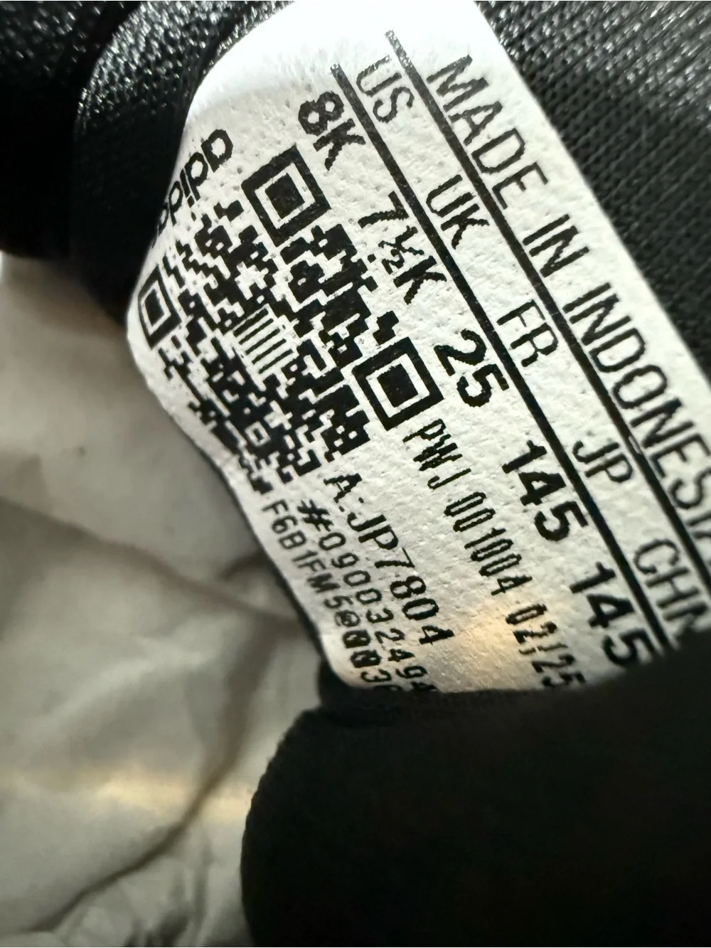 Adidas X PLRPATH Size 8k all black